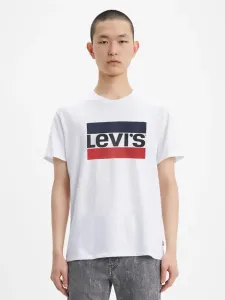 Levi's SPORTSWEAR LOGO GRAPHIC Herrenshirt, weiß, veľkosť XL