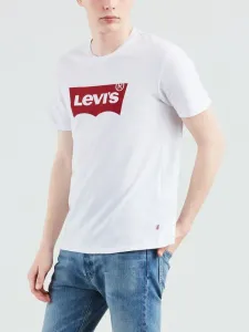 Levi's GRAPHIC SET-IN NECK Herrenshirt, weiß, veľkosť L