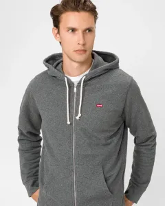 Levi's® NEW ORIGINAL ZIP UP CORE Herren Sweatshirt, grau, größe