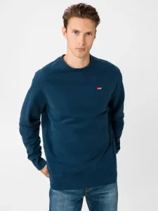 Levi's NEW ORIGINAL CREW CORE Herren Sweatshirt, dunkelblau, veľkosť XL