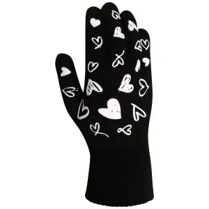 Lewro FAYE Kinder Handschuhe, schwarz, größe