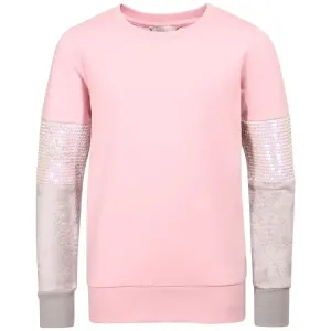 Lewro SAMMIE Sweatshirt für Mädchen, rosa, veľkosť 140-146