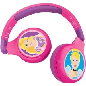 Lexibook Princesses 2in1 Bluetooth®-Kopfhörer mit sicherer Lautstärke für Kinder