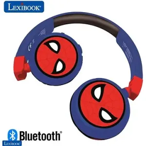 Lexibook Spider-man 2in1 Bluetooth®-Kopfhörer mit sicherer Lautstärke für Kinder