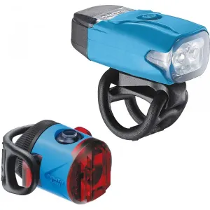 Lezyne KTV DRIVE / FEMTO USB PAIR Satz Fahrradlichter, blau, größe os