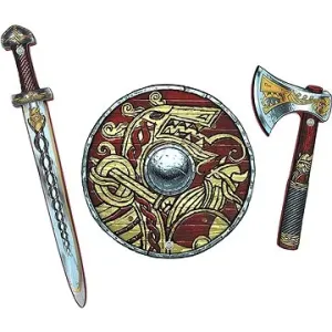 Liontouch Wikingerset - Schwert, Schild und Axt
