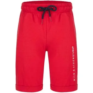 Loap BOOSAC Shorts für Jungs, rot, veľkosť 158-164