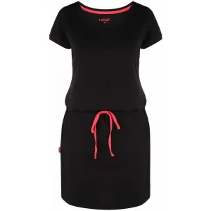 Loap BAGIRA Kleid, schwarz, veľkosť XL