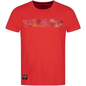 Loap BOLTON Herrenshirt, rot, veľkosť L