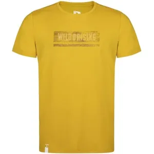 Loap BRELOM Herrenshirt, gelb, veľkosť XL