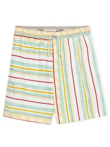 LOEWE PAULA'S IBIZA - Striped Drawstring Shorts #1206778