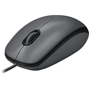 Logitech Mouse M100 grau