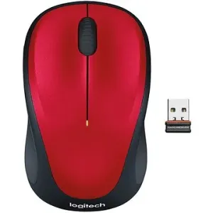 Logitech Wireless Mouse M235 rot