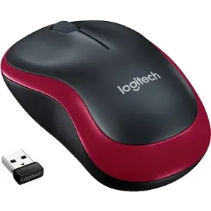 Maus Logitech Wireless Mouse M185 rot