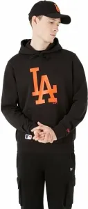 Los Angeles Dodgers MLB Seasonal Team Logo Black/Orange XL Kapuzenpullover