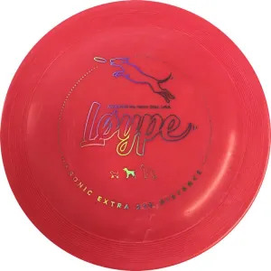 Løype SONIC XTRA 215 DISTANCE Frisbee für Hund, rosa, größe