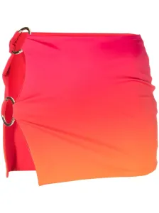 LOUISA BALLOU - Double Ring Lycra Mini Skirt #1062088