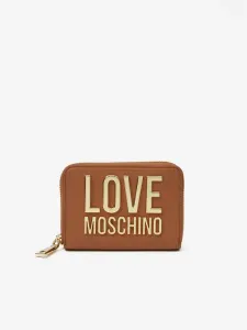 Love Moschino Portafogli Geldbörse Braun
