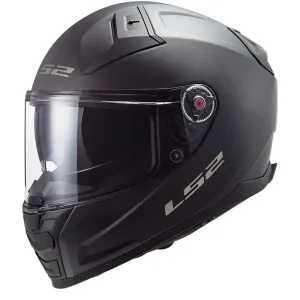 LS2 FF811 Vector II Matt Black Full Face Helmet With LS2-4X UCS Größe L