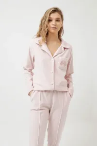 Damenpyjama CARLA Rosa / Pink S