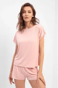 Damenpyjama aus Bambus MIRANDA Rosa / Pink XL #1212392