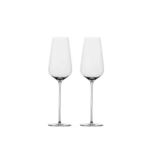 Champagnergläser 300 ml 2-tlg. Set – FLOW Glas Platinum Line