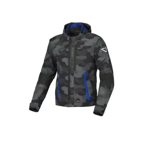Macna Riggor Schwarz Blau s Textile Waterproof Jacke Größe M