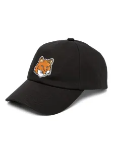 MAISON KITSUNE' - Fox Head Cotton Baseball Cap #1470383