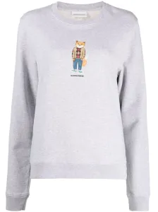 MAISON KITSUNE' - Dressed Fox Cotton Sweatshirt #1470391
