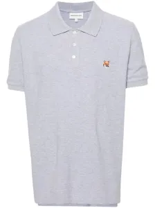 MAISON KITSUNE' - Fox Head Cotton Polo Shirt #1565105