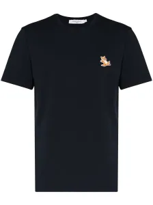 MAISON KITSUNE' - Chillax Fox Logo Cotton T-shirt