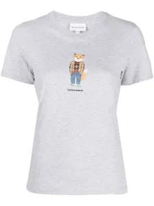 MAISON KITSUNE' - Dressed Fox Cotton T-shirt