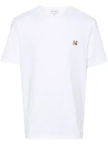 MAISON KITSUNE' - Fox Head Cotton T-shirt #1547212