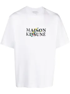 MAISON KITSUNE' - Logo Cotton Oversized T-shirt #1470248