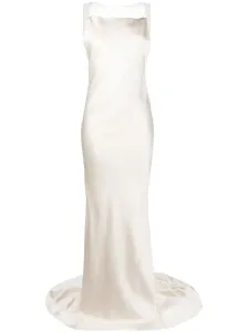 MAISON MARGIELA - Mesh-detail Fishtail Gown Dress