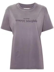 MAISON MARGIELA - Logo Cotton T-shirt