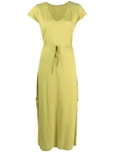 MAJESTIC - Linen Blend Long Dress #1406831