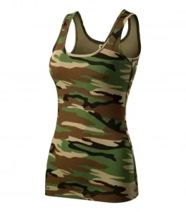 Malfini Camouflage Damen Top, braun 180g/m2 #311631