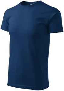 Das einfache T-Shirt der Männer, Mitternachtsblau, 3XL