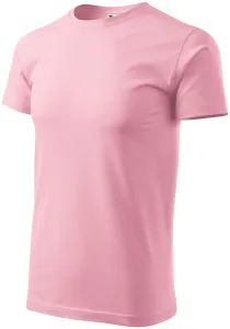 Das einfache T-Shirt der Männer, rosa, S