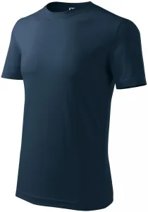 Das klassische T-Shirt der Männer, dunkelblau, XL