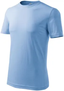 Das klassische T-Shirt der Männer, Himmelblau, S