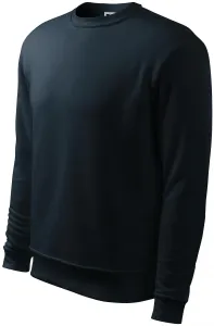 Herren/Kinder Sweatshirt ohne Kapuze, dunkelblau, 158cm / 12Jahre