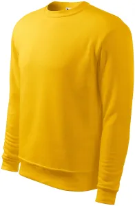 Herren/Kinder Sweatshirt ohne Kapuze, gelb, 3XL