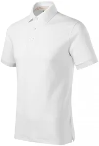 Herren-Poloshirt aus Bio-Baumwolle, weiß, S