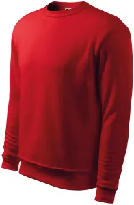 Herren/Kinder Sweatshirt ohne Kapuze, rot