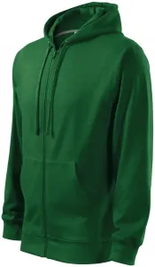 Malfini Trendy zipper Herren-Sweatshirt, grün, 300g/m2 #312121
