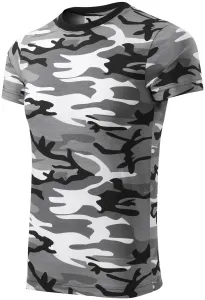 Malfini Camouflage Kurz-T-Shirt, grau, 160g/m2 #311651