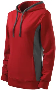 Malfini Kangaroo Damen-Sweatshirt, rot, 280g/m2