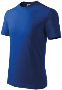 Klassisches T-Shirt für Kinder, königsblau, 122cm / 6Jahre